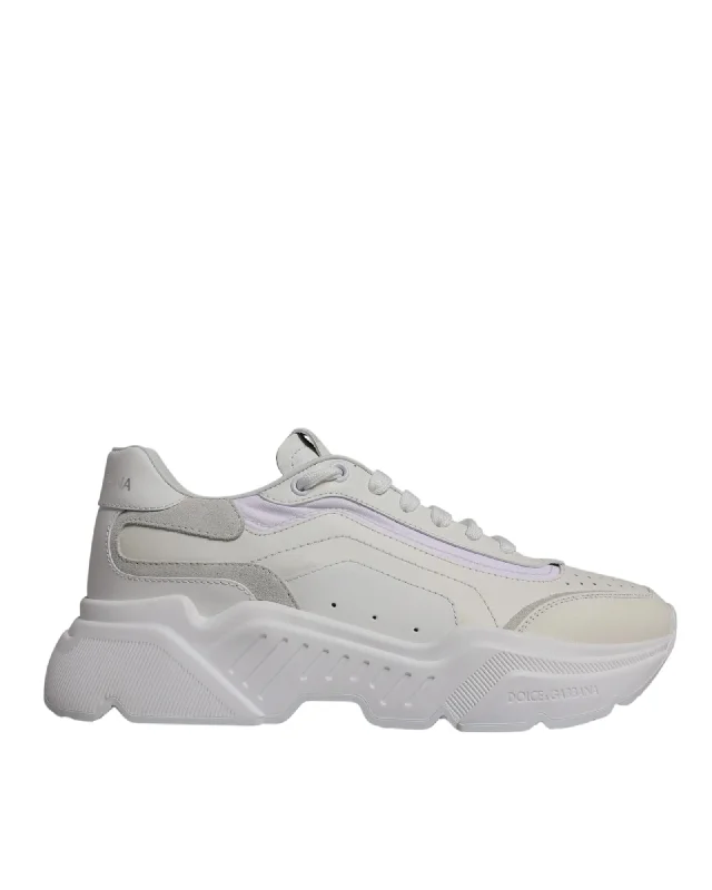 Dolce & Gabbana Portofino Sneakers Chunky Sole Men White