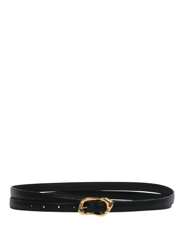 Alexander McQueen Womens Thin Double Wrap Belt