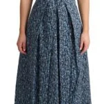 Dolce & Gabbana  Women's Heart Print Midi Dress