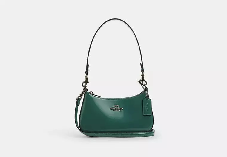 Coach Teri Mini Crossbody Bag Emerald Green 