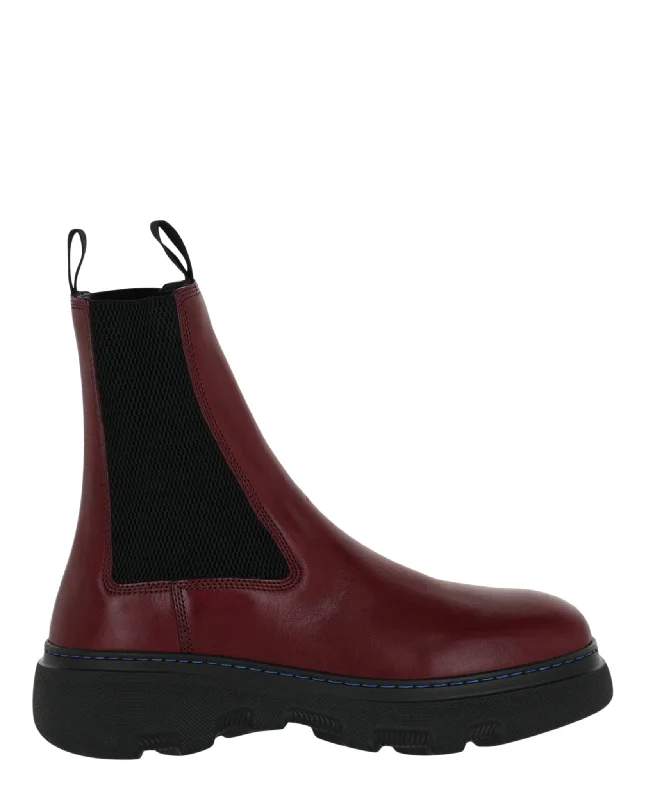 Burberry Mens Creeper Chelsea Boots
