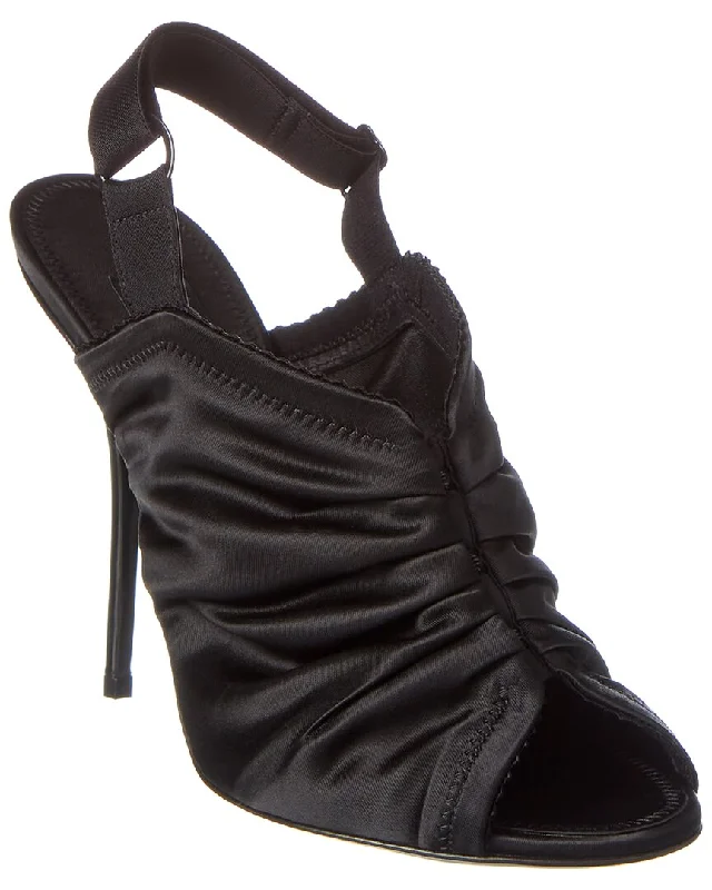 Dolce & Gabbana Satin Slingback Sandal