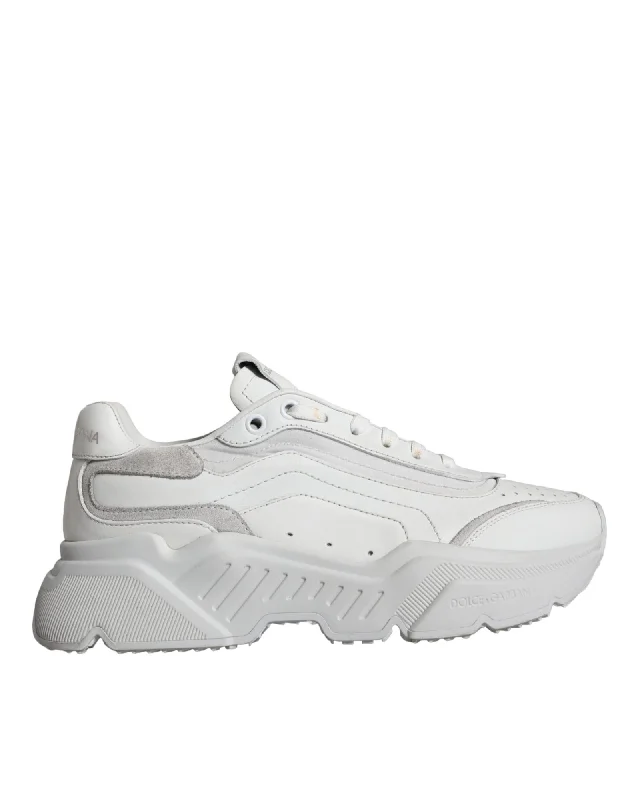 Dolce & Gabbana  Portofino Leather Sneakers White