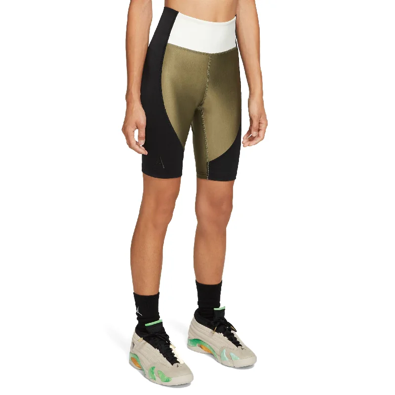 Air Jordan x Aleali May Women's Shorts Medium Olive-Black