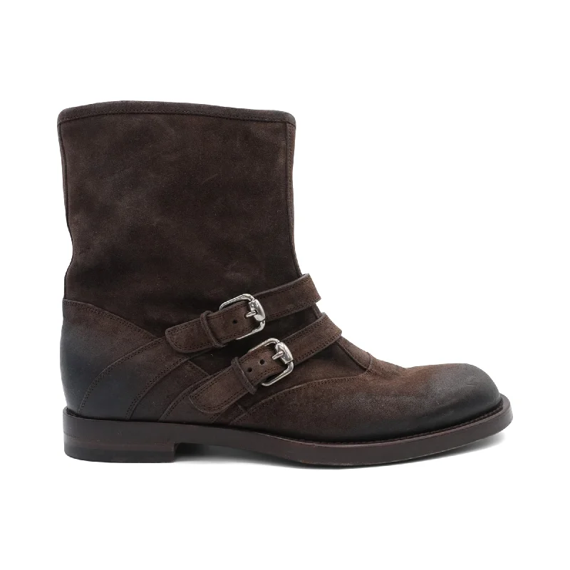 Gucci Suede Ankle Boots - Men's 8