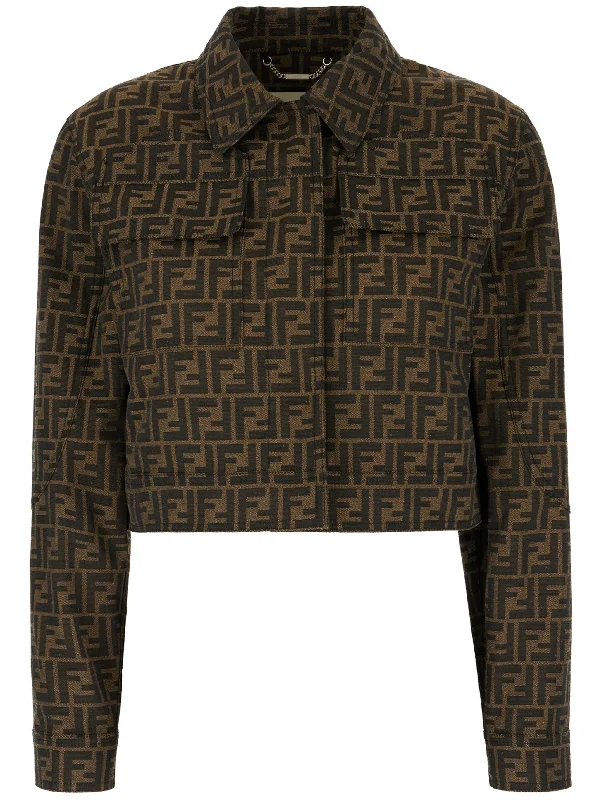 FENDI FF Cropped Jacket