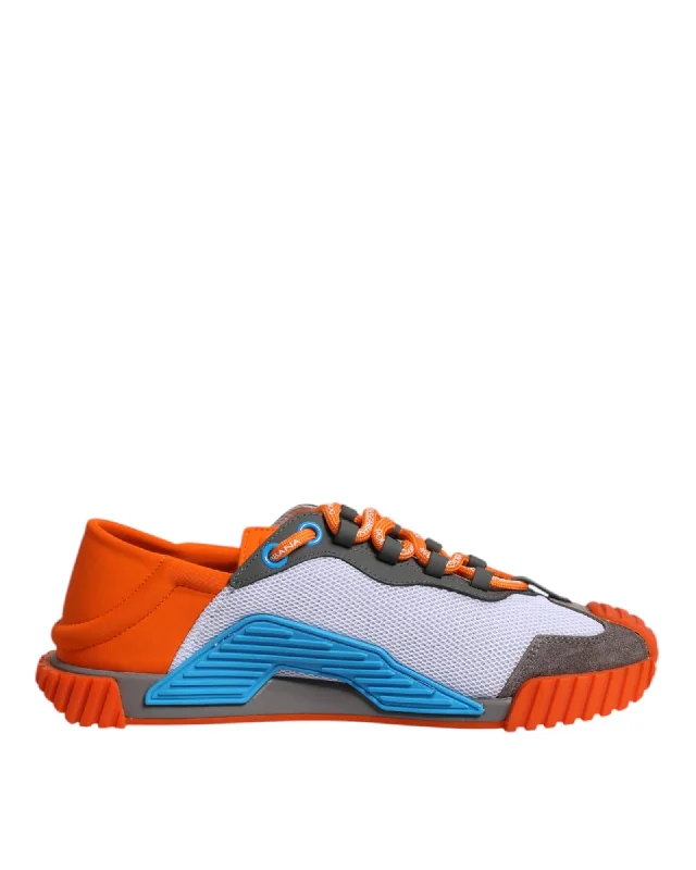 Dolce & Gabbana NS1 Sneaker Logo Lace Colorblock Men Multicolor
