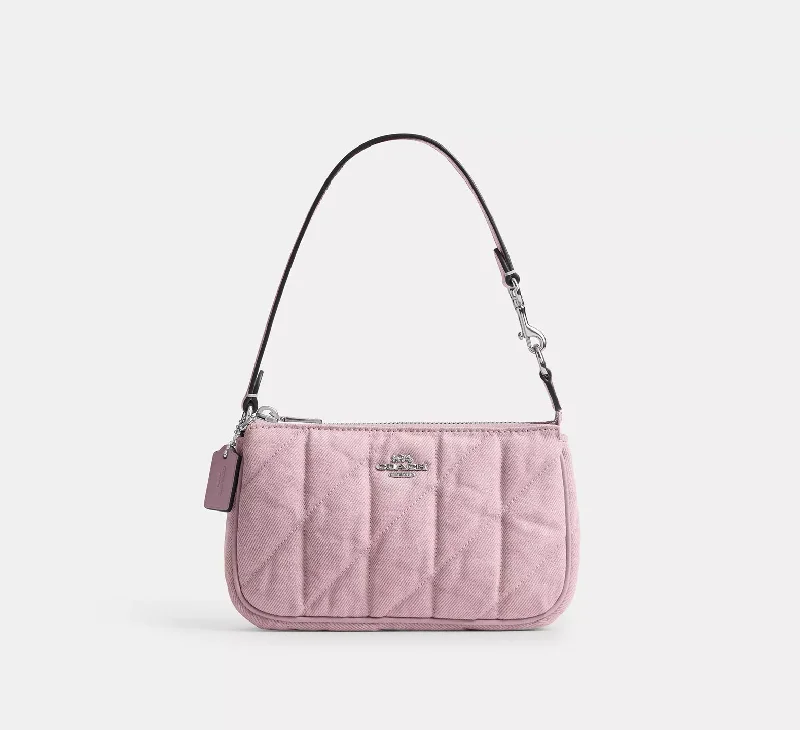 Coach Nolita 19 Bag Quilted Denim Ballerina Carnation 