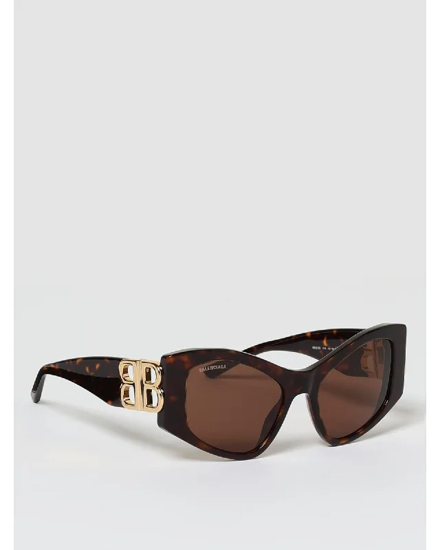 Balenciaga BB0287S Sunglasses Tortoise Women Brown