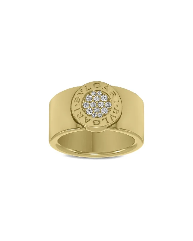 Bulgari 18K 0.08 Ct. Tw. Diamond Ring