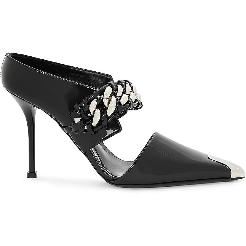 Womens Slip On Pointed Toe Mules