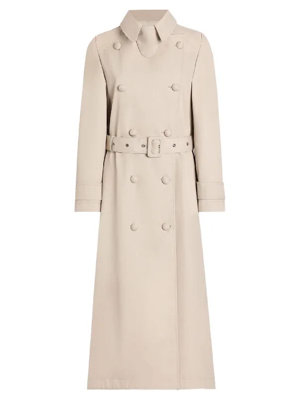 Giacche Cotton drill trench coat