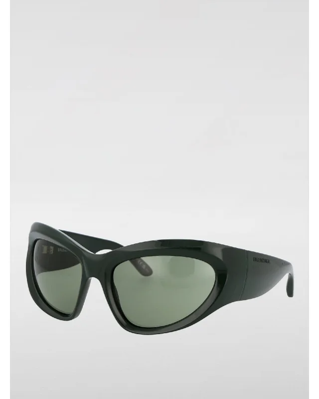 Balenciaga CatEye Sunglasses Dark Green Shade Women