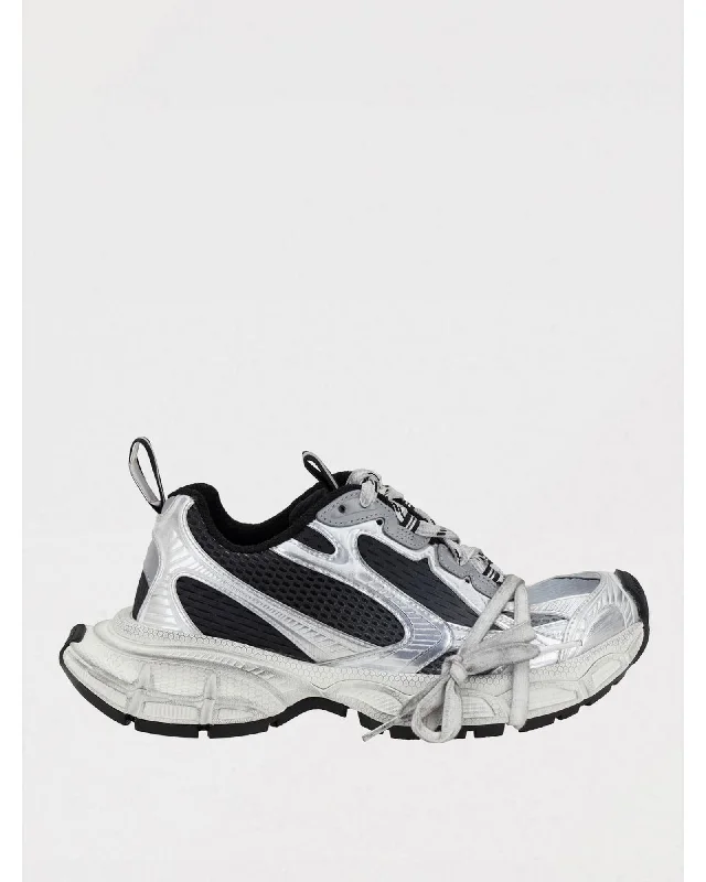 Balenciaga Track Sneaker SilverBlack Layered Women