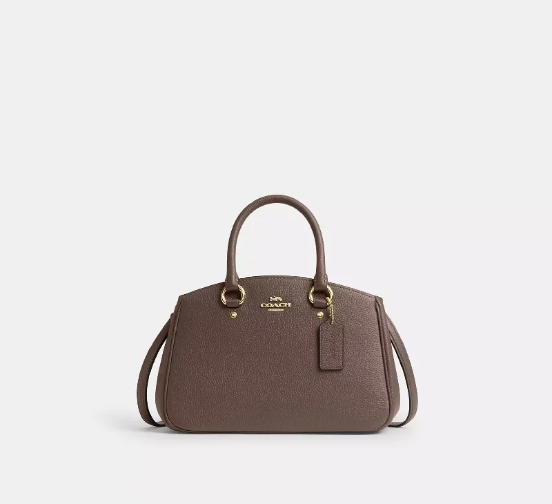 Coach Savannah Small Carryall Bag Dark Stone 