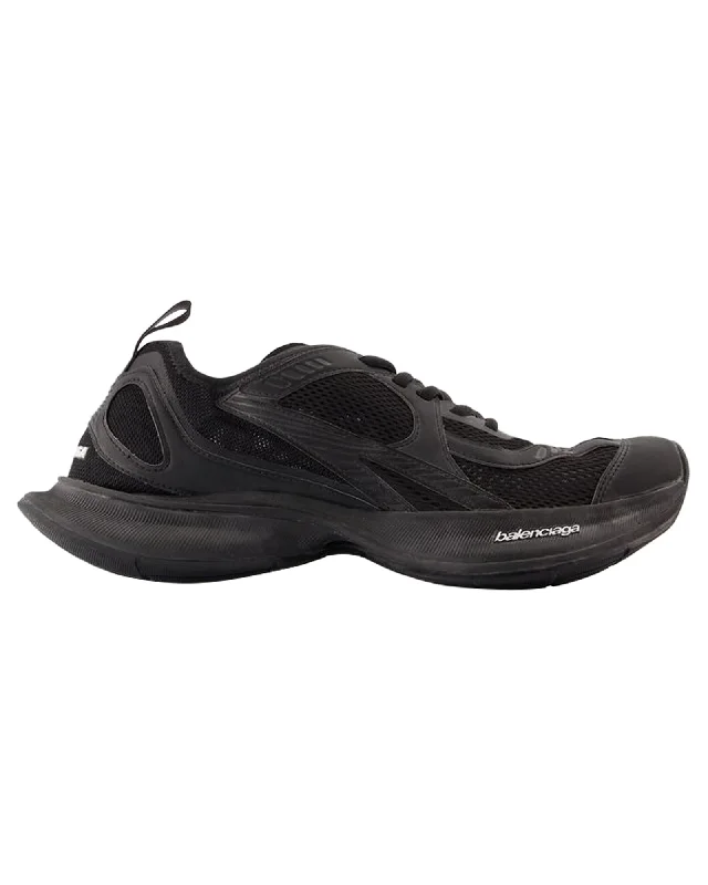 Balenciaga Track Sneaker Cleated Rubber Sole Women Black | Black