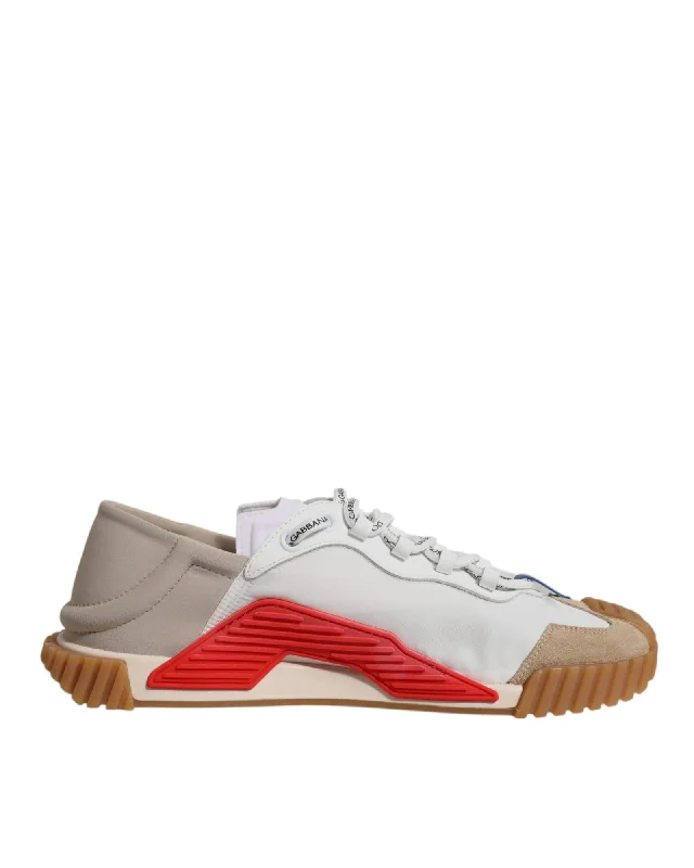 Dolce & Gabbana Portofino Sneakers SlipOn Men Multicolor