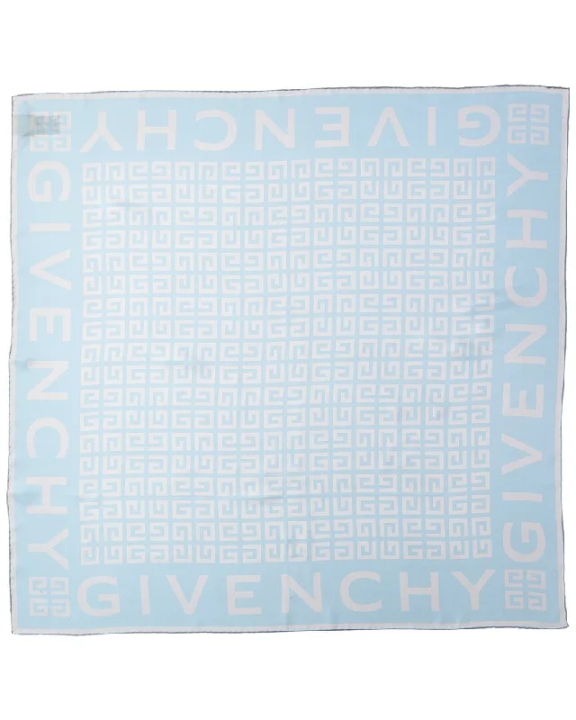 Givenchy 4G All-Over Silk Scarf