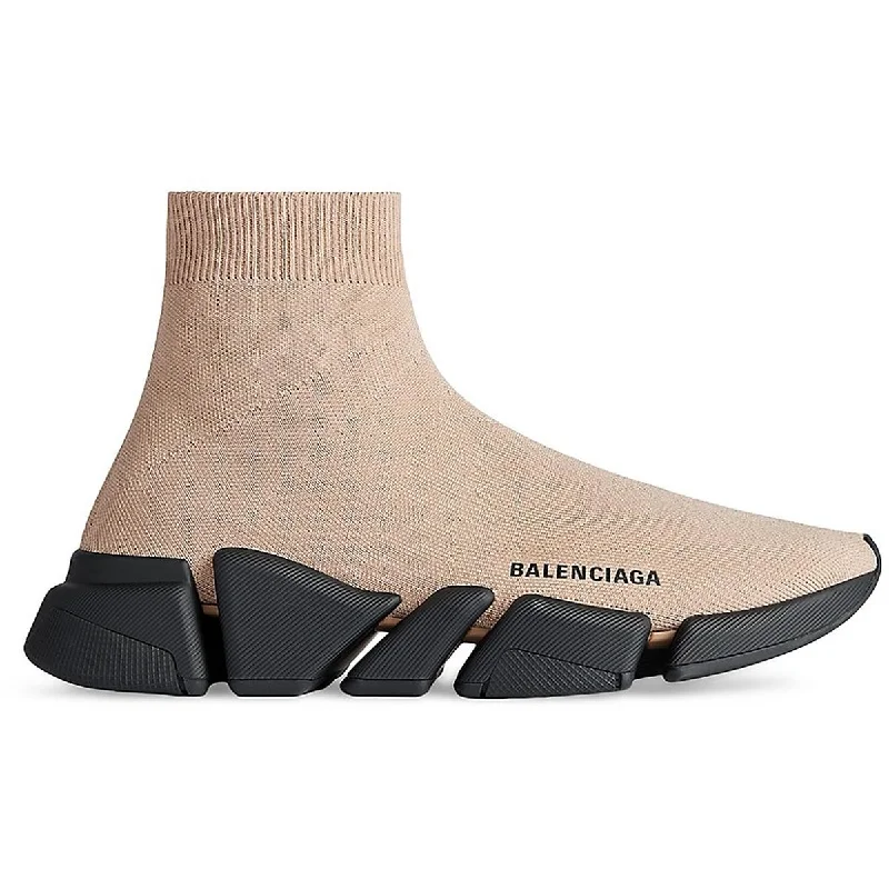 617796 Womens Knit Sock Sneakers