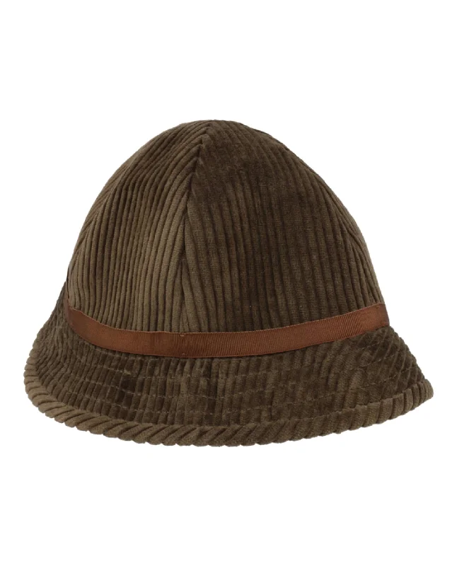 Gucci Unisex-Child Corduroy Fedora