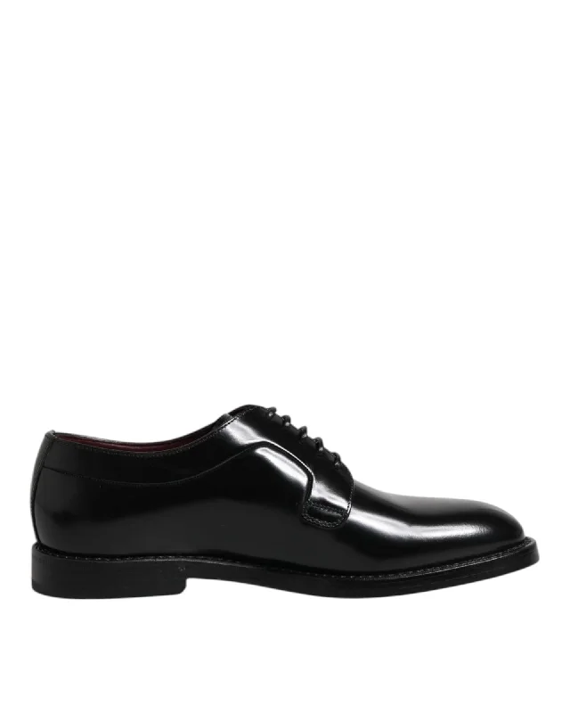 Dolce & Gabbana Oxfords LaceUp Formal Shoe Men Black