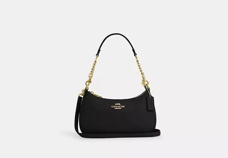 Coach Teri Shoulder Bag Black 