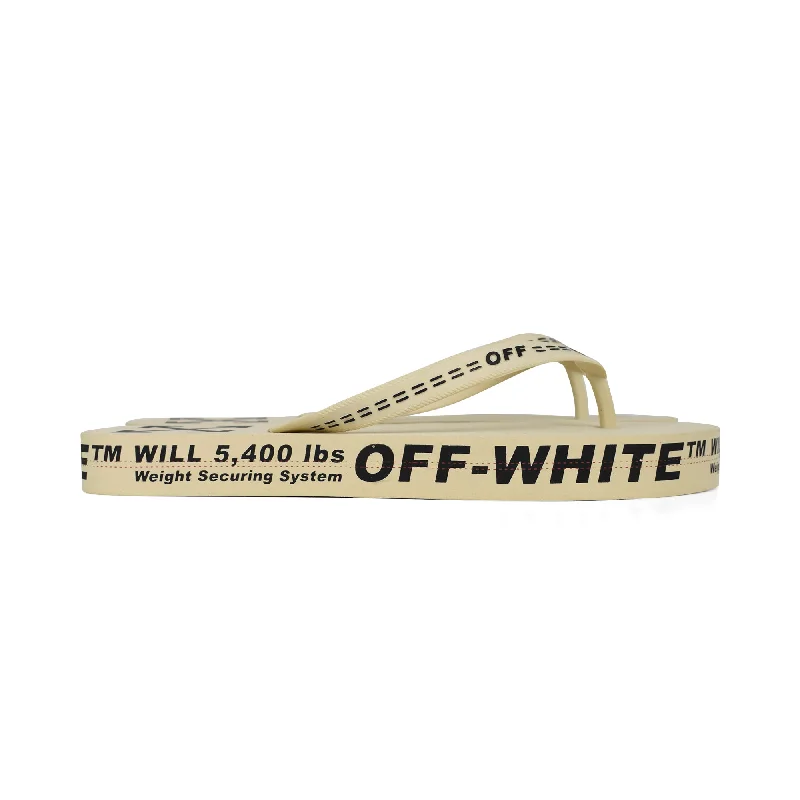 Off-White Flip Flops - Men's 42
