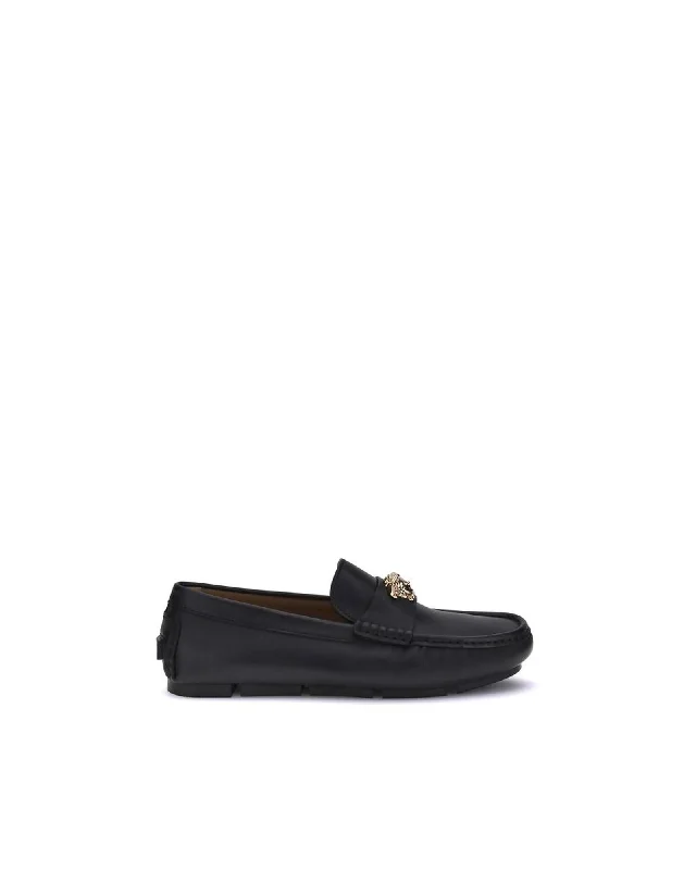 Versace Medusa Loafer Men Black