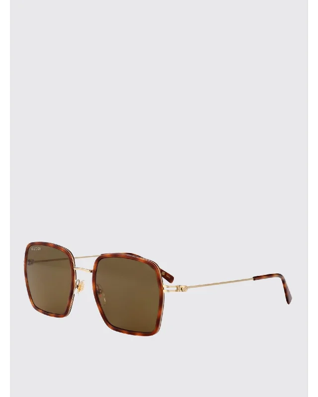 Gucci GG1848S Square Sunglasses Women Brown