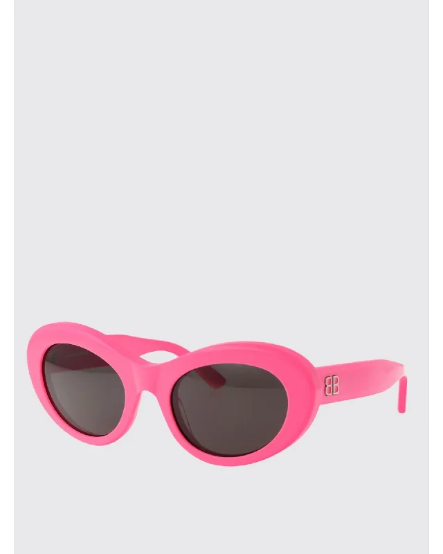 Balenciaga Oval Pink Sunglasses Women