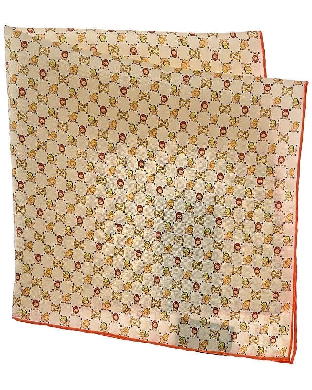 Gucci Silk Pocket Square