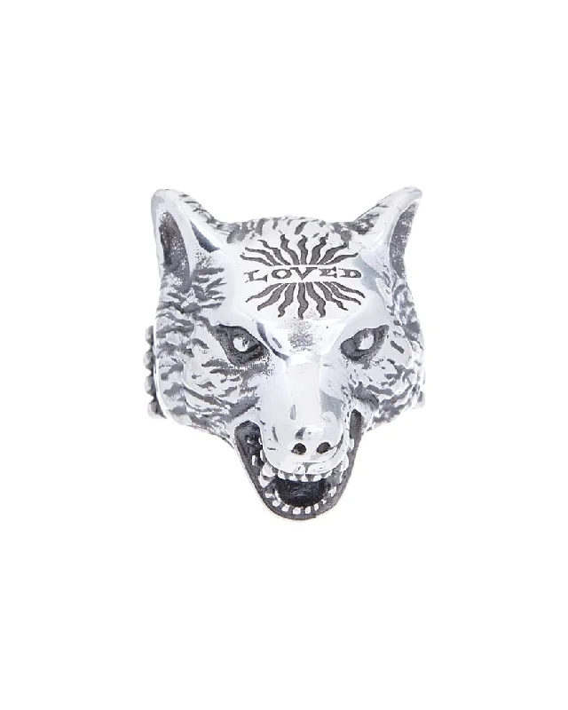 Gucci Angry Forest Silver Ring