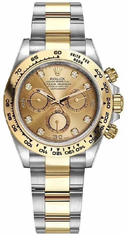 Rolex Cosmograph Daytona Oyster Bracelet Diamonds Men's Watch 116503-0006