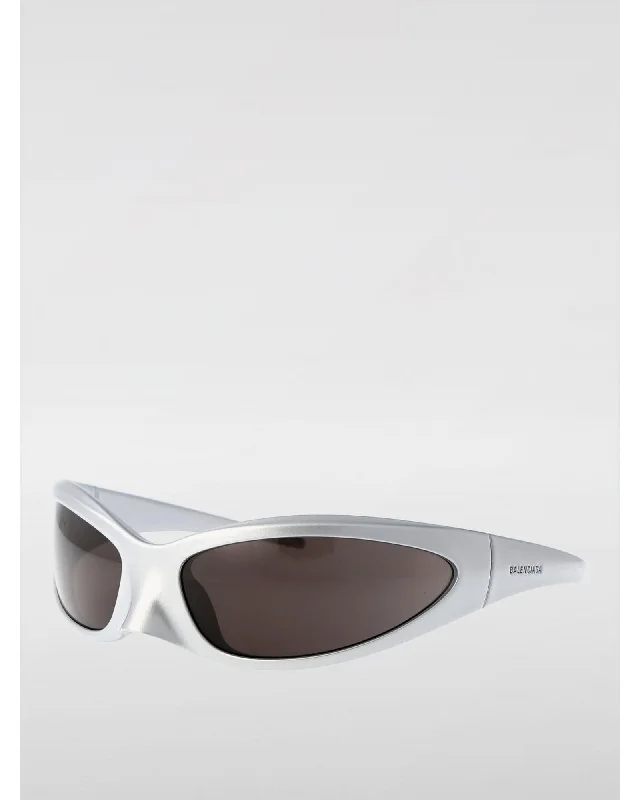 Balenciaga Sunglasses Silver Metal Frame Women Sunglasses