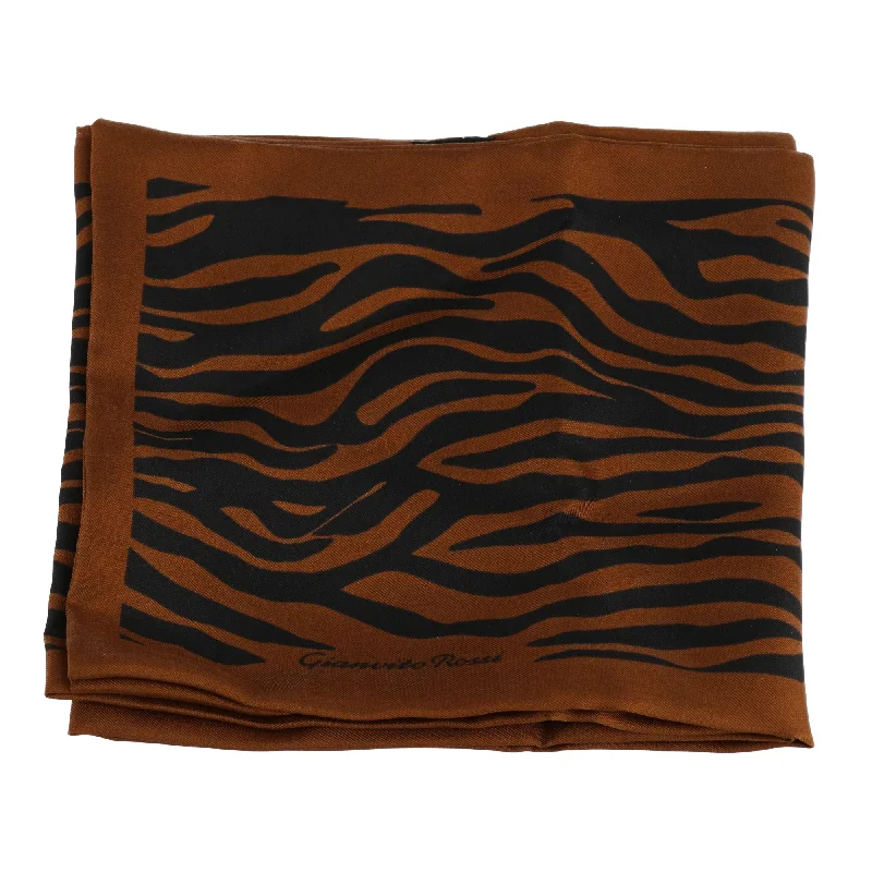 Gianvito Rossi Womens Black/White Scarf