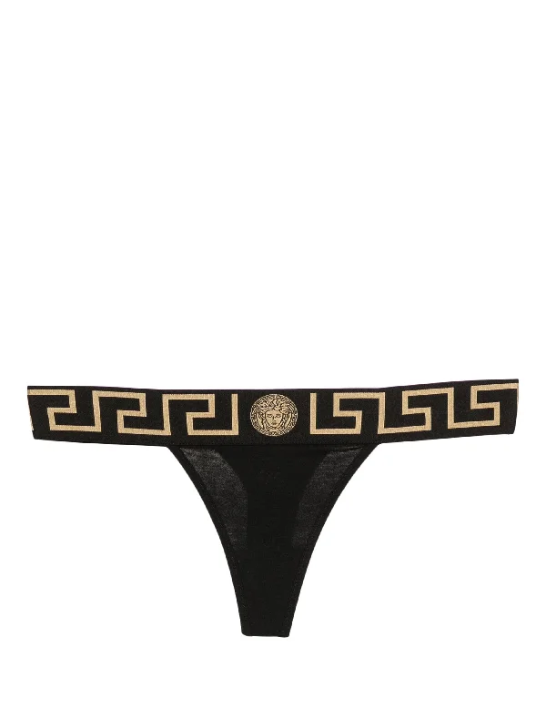 VERSACE Greca Border Thong