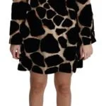 Dolce & Gabbana Gorgeous Giraffe Print Shift Dress
