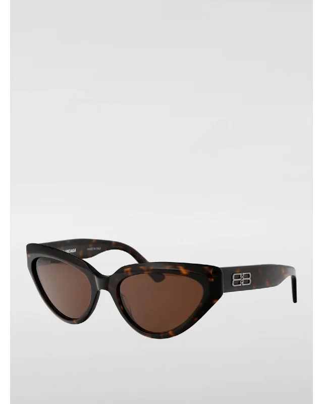 Balenciaga Cateye Sunglasses Tortoise Shell Women Brown