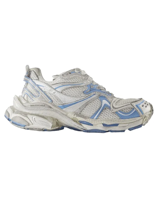 Balenciaga Track Sneaker Mesh Panel Casual Women White | White