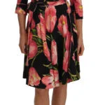 Dolce & Gabbana Tulip Print Shift Dress
