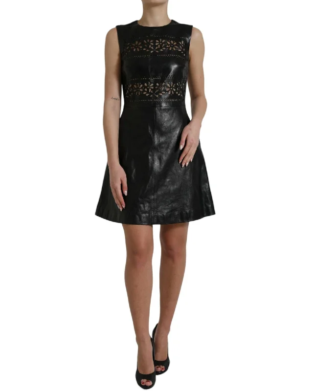 Valentino Cut Out A-line Mini Dress