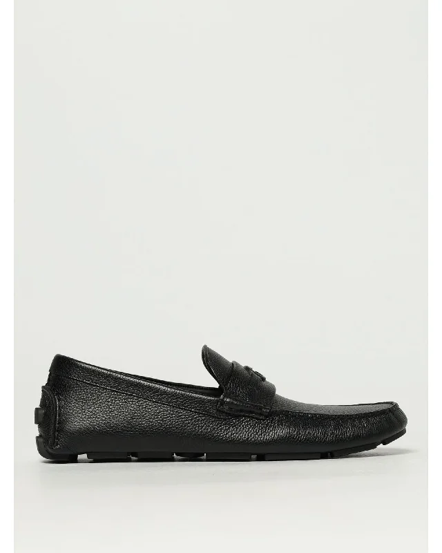 Gucci Leather Loafers Men Black