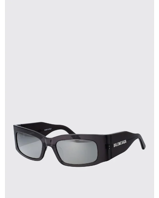 Balenciaga BB0328S Sunglasses Rectangular Frame Women Grey