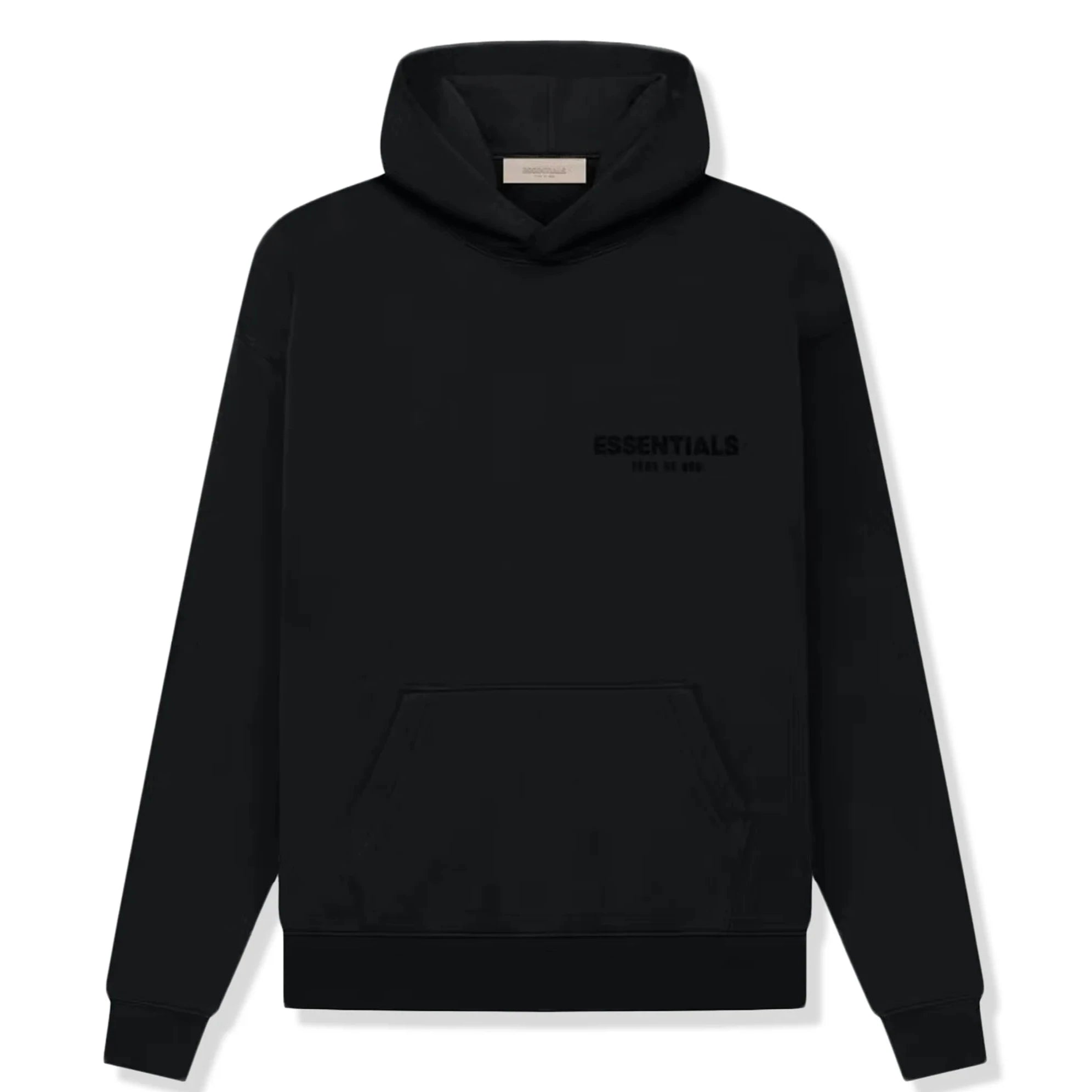Fear Of God Essentials Black Hoodie (SS22)