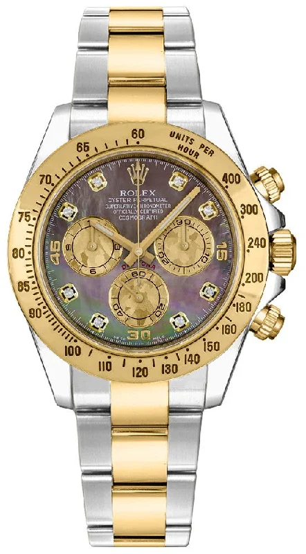 Rolex Cosmograph Daytona Gold & Steel Watch 116523