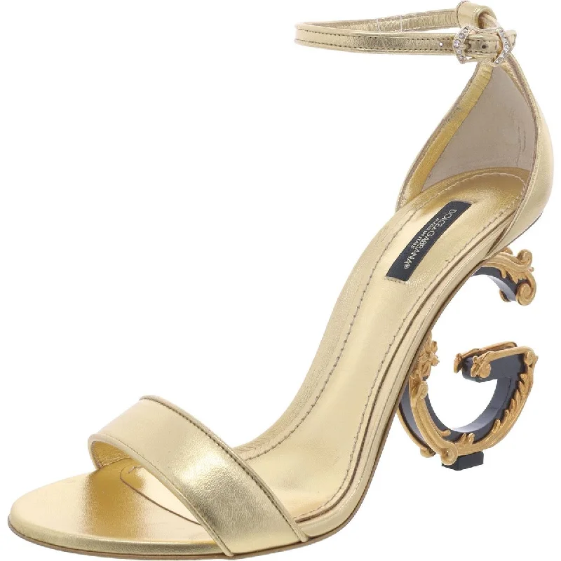 Keira Womens Ankle Strap Heels