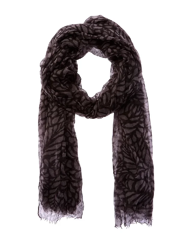 Brunello Cucinelli Logo Wool Scarf