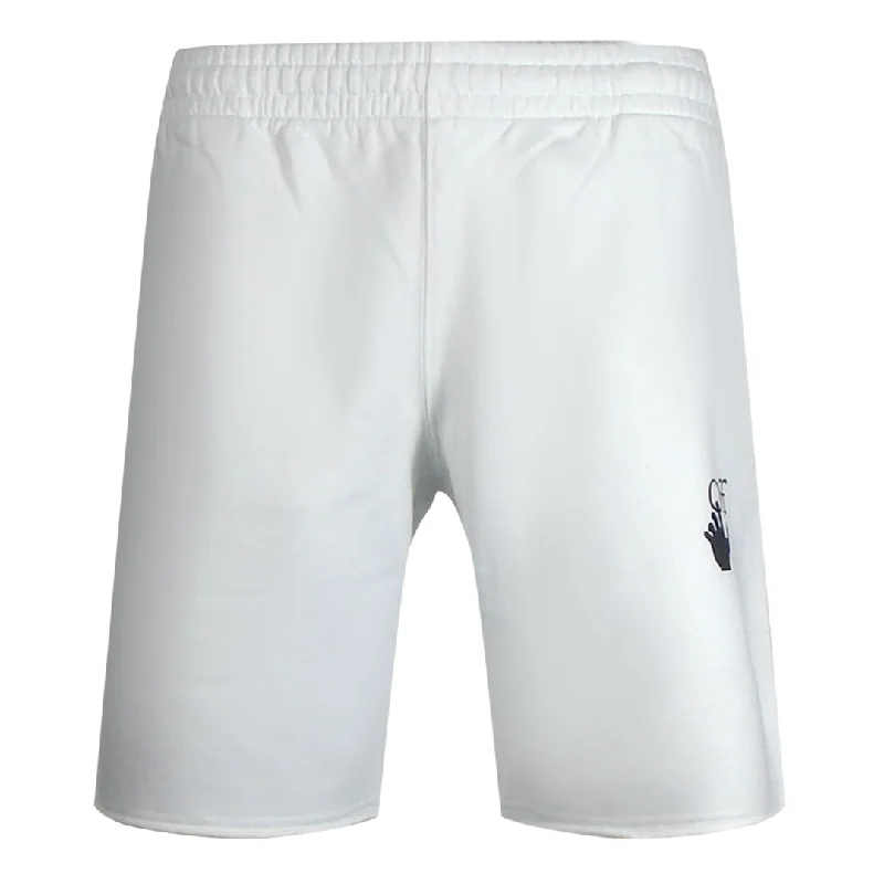 Off-White Caravaggio Printed White Sweat Shorts