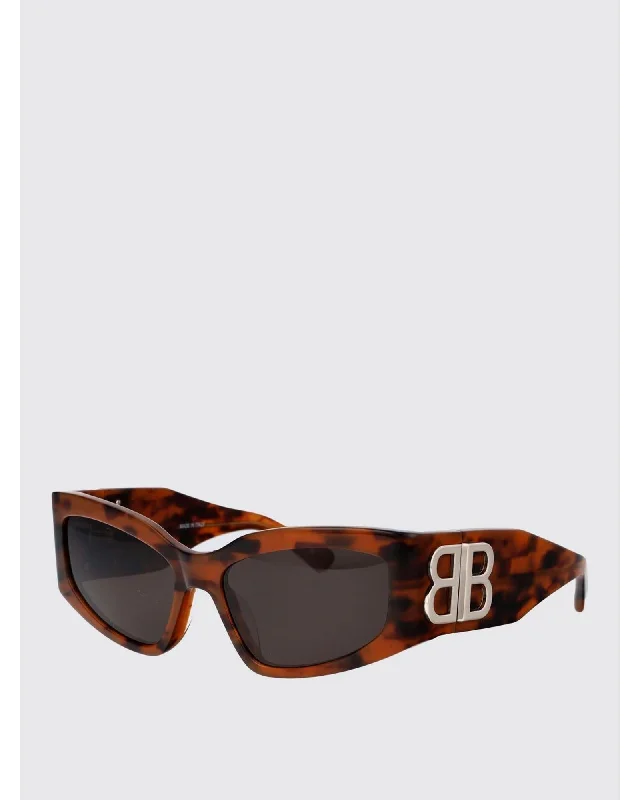 Balenciaga BB0321S Sunglasses Tortoise Acetate Women Earth