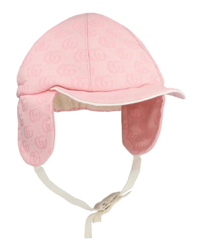Gucci Girls Logo Hat With Ties